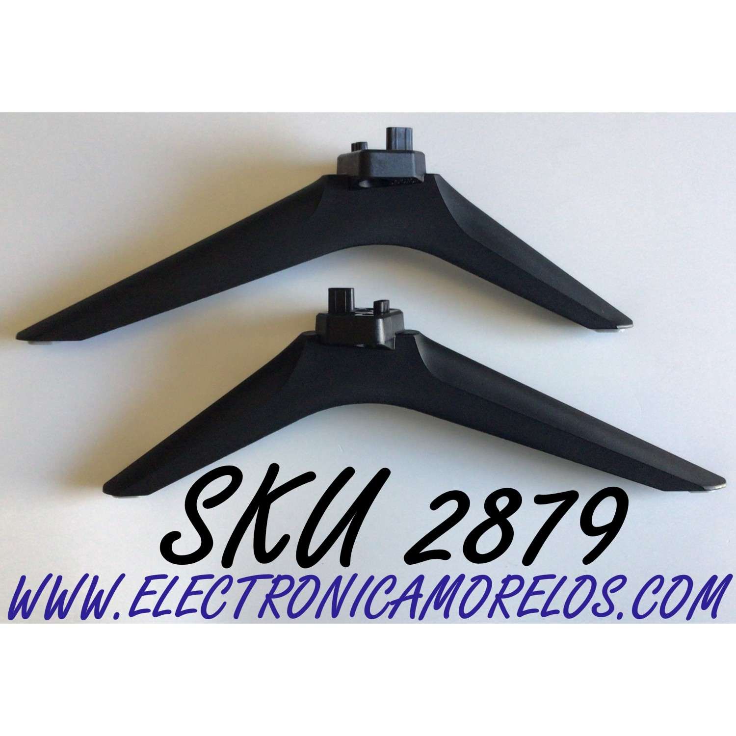 KIT DE BASES ORIGINAL NUEVAS PARA TV HISENSE 2 PIEZAS / NUMERO DE PARTE RSAG8.078.6273-3 (R) / RSAG8.078-6272-3 (L) / RSAG8.078.6273 (R) / RSAG8.078.6272 (L) / RSAG8.078.6273 (R) / RSAG8.078.6272 (L) / RSAG8.078.6273-2 (R) / MODELOS 50R6E3 / 50R6090G / 55A65H / 58R6E3
